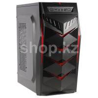 Корпус Delux DLC-DW701, Black-Red (SN:d8e072f9-72bd-490c-b271-d2b572e723e5)