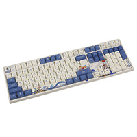 Varmilo Lovebirds-I, VEM108, EC V2 Rose, White-Blue, USB пернетақтасы