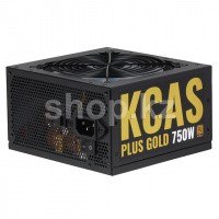 ATX 750W AeroCool KCAS Plus Gold 750W RGB қуаттау блогы