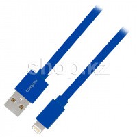Apple Lightning Rombica Digital MR-01, 1m, Blue интерфейс кабелі