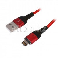 Apple Lightning Usams SJ-326, 1m, Red интерфейс кабелі