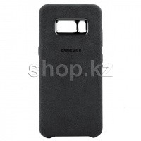 Чехол для Samsung Galaxy S8+/G955, Alcantara Cover, Dark Gray