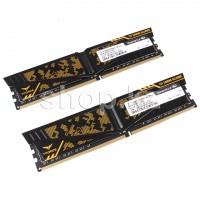 DDR-4 DIMM 16Gb/3200MHz PC25600 Team Group Vulcan TUF, 2x8Gb Kit, Yellow, BOX