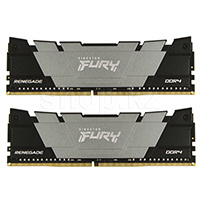 DDR-4 DIMM 64 GB 3200 MHz Kingston Fury Renegade, 2x 32 GB Kit, BOX (KF432C16RB2K2/64)