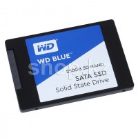 SSD накопитель 250 Gb Western Digital Blue (WDS250G2B0A), 2.5", SATA III