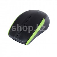 Delux DLM-321OGB, Black-Green, USB тінтуірі