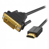 Кабель HDMI - DVI-D UGREEN 10136, 3m, BOX