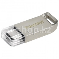 USB Флешка 64Gb Transcend JetFlash 850S, USB 3.1 (Type-C), Silver