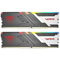 DDR-5 DIMM 64 GB 5600 MHz Patriot VIPER Venom RGB, 2x 32 GB Kit, BOX (PVVR564G560C40K)