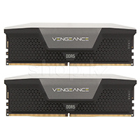 DDR-5 DIMM 32 GB 5200 MHz Corsair Vengeance RGB, 2x 16 GB Kit, Black, BOX (CMH32GX5M2B5200C40)