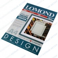 Lomond A4, 10 парақ, жылтыр, бір жақты, "шотландка", қағазы