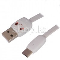 USB Type-C Usams SJ-232, 1.2m, White интерфейс кабелі