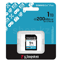 Карта памяти SDXC 1Tb Kingston Canvas Go! Plus, Class 10 UHS-I U3 V30 A2