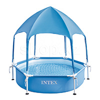 Бассейн каркасный детский INTEX Canopy Metal Frame 28209NP