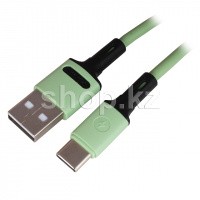 Кабель интерфейсный для USB Type-C Usams SJ-436, 1m, Green