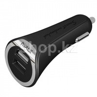 Зарядное устройство iWalk Dolphin Duo 3.4, USB, автомобиль, Black + кабель USB