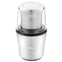 Kitfort KT-1329, Black-Steel кофе тартқышы (SN:15fbb72d-2572-447b-b252-71c89bdb4f3d)