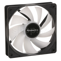 Вентилятор для корпуса Huntkey GS120, 12cm, Black, OEM