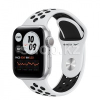 Apple Watch Nike Series 6, 40mm, Silver-Platinum/Black смарт сағаты