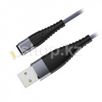 Кабель интерфейсный для Apple Lightning OLMIO Solid, 1.2m, Titan