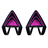Накладные кошачьи ушки для гарнитуры Razer Kitty Ears for Kraken, Neon Purple