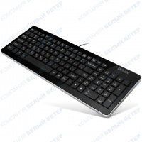 Клавиатура Delux DLK-1500, Black, USB