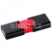 USB Флешка 64Gb Kingston DataTraveler 106, USB 3.0, Black-Red