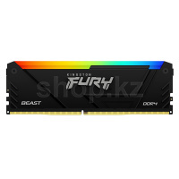 DDR-4 DIMM 8 GB 3600 MHz Kingston Fury Beast RGB, BOX (KF436C17BB2A/8)