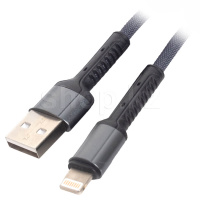 Lightning LDNIO LS64, 2m, Gray-Black интерфейс кабелі