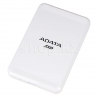 Внешний SSD накопитель 500Gb, ADATA SC685, White