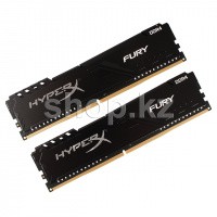 DDR-4 DIMM 32Gb/3200MHz PC25600 Kingston HyperX Fury, 2x16Gb Kit, Black, BOX (HX432C16FB3K2/32)