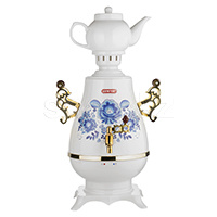 Самовар Centek CT-0092 A, White-Gold