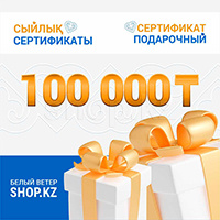 Подарочный сертификат на 100 000 тг