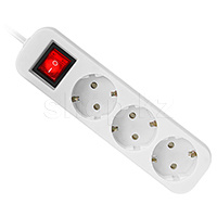 Defender S330, 3 розетка, 3м, White желілік сүзгісі