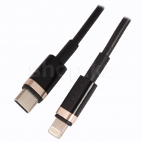 USB Type-C/Lightning Usams SJ-484, 1.2m, Black интерфейс кабелі