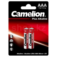 Camelion AAA Plus Alkaline LR03-BP2, 1.5V (2 дана) батареясы