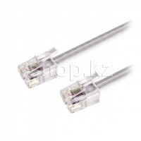 Patch cord RJ-9 3 cat SHIP TC-2.5W, 2.5m, OEM (телефон үшін)