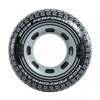 Круг надувной INTEX Колесо грузовика 56268NP, диаметр 114 см