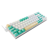 Defender Vexx Pro GK-084, OUTEMU Red, White-Green, USB пернетақтасы