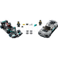 Конструктор Lego, Speed Champions: Mercedes-AMG F1 W12 E Performance и Mercedes-AMG Project One