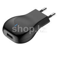 Зарядное устройство OLMIO Travel для USB устройств, сеть, Black