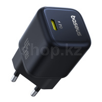 Зарядное устройство Baseus PicoGo 1C 45W, сеть, для USB Type-C устройств, Cosmic Black