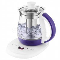 Kitfort KT-6130-1, White-Violet шәйнегі