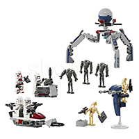 Lego, Star Wars конструкторы: Clone Trooper және Battle Droid жауынгерлік жиынтығы