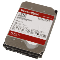 HDD 12 TB Western Digital (WD121KFBX), 3.5", 256 MB, SATA III, Red Pro қатқыл дискі