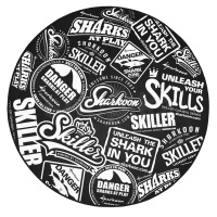 Коврик под игровое кресло Sharkoon Skiller SFM10 Floor Mat