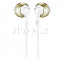 Гарнитура JBL T205, Gold