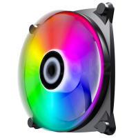 GameMax GMX-12-CBB Big Bowl ARGB, 12cm, White-Black корпусына арналған желдеткіш