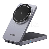 Беспроводное зарядное устройство Ugreen W528 20W, Gray