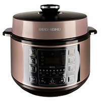 Мультиварка-скороварка Redmond RMC-PM505, Grey-Beige